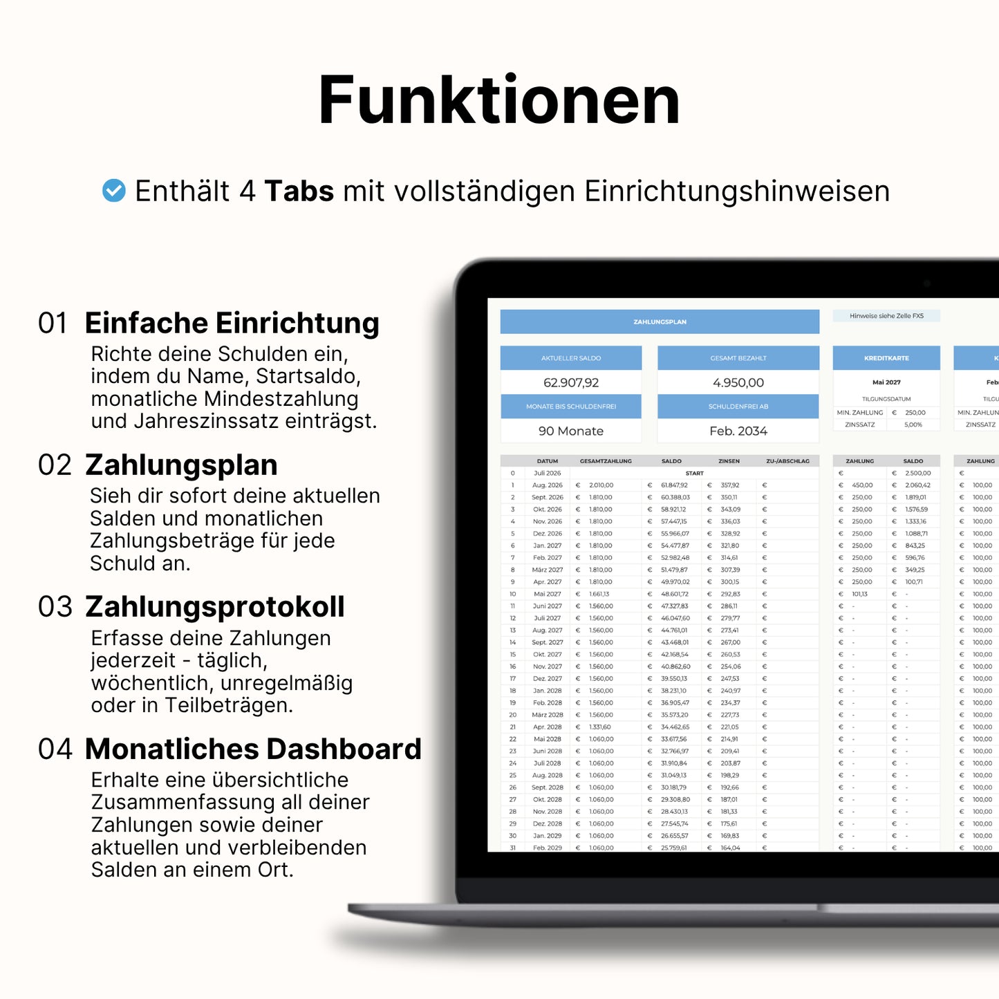Schulden Tracker
