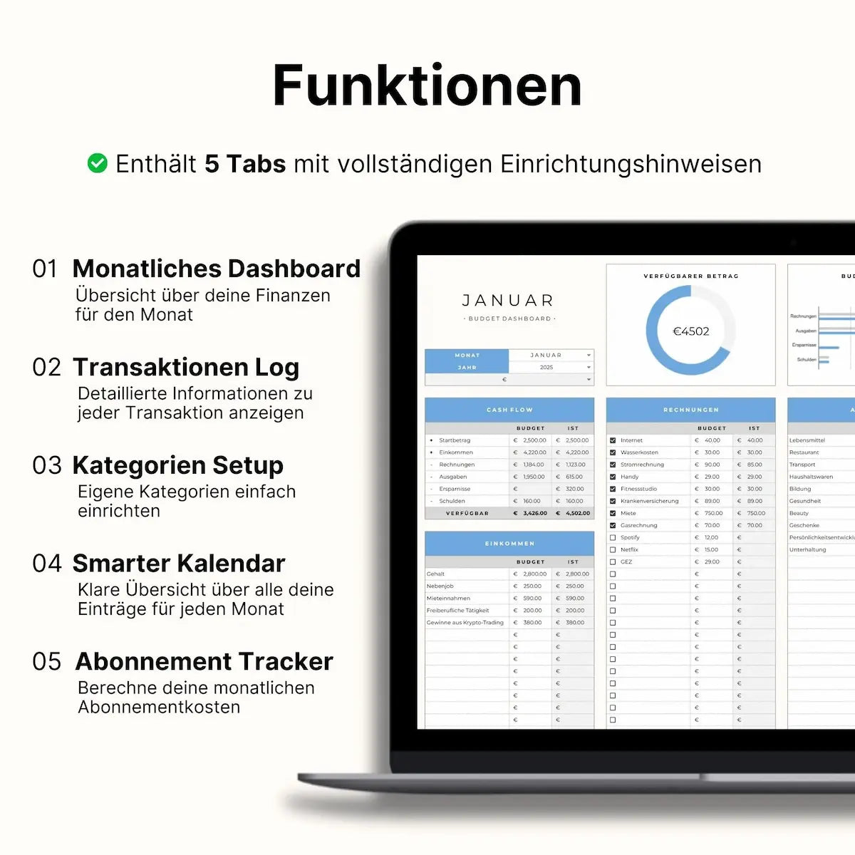 Haushaltsbuch Plus Bundle