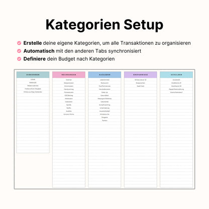 Haushaltsbuch Plus - Pink Edition