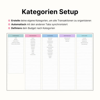 Haushaltsbuch Plus - Bunte Edition