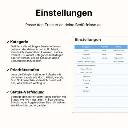 Aufgaben Tracker