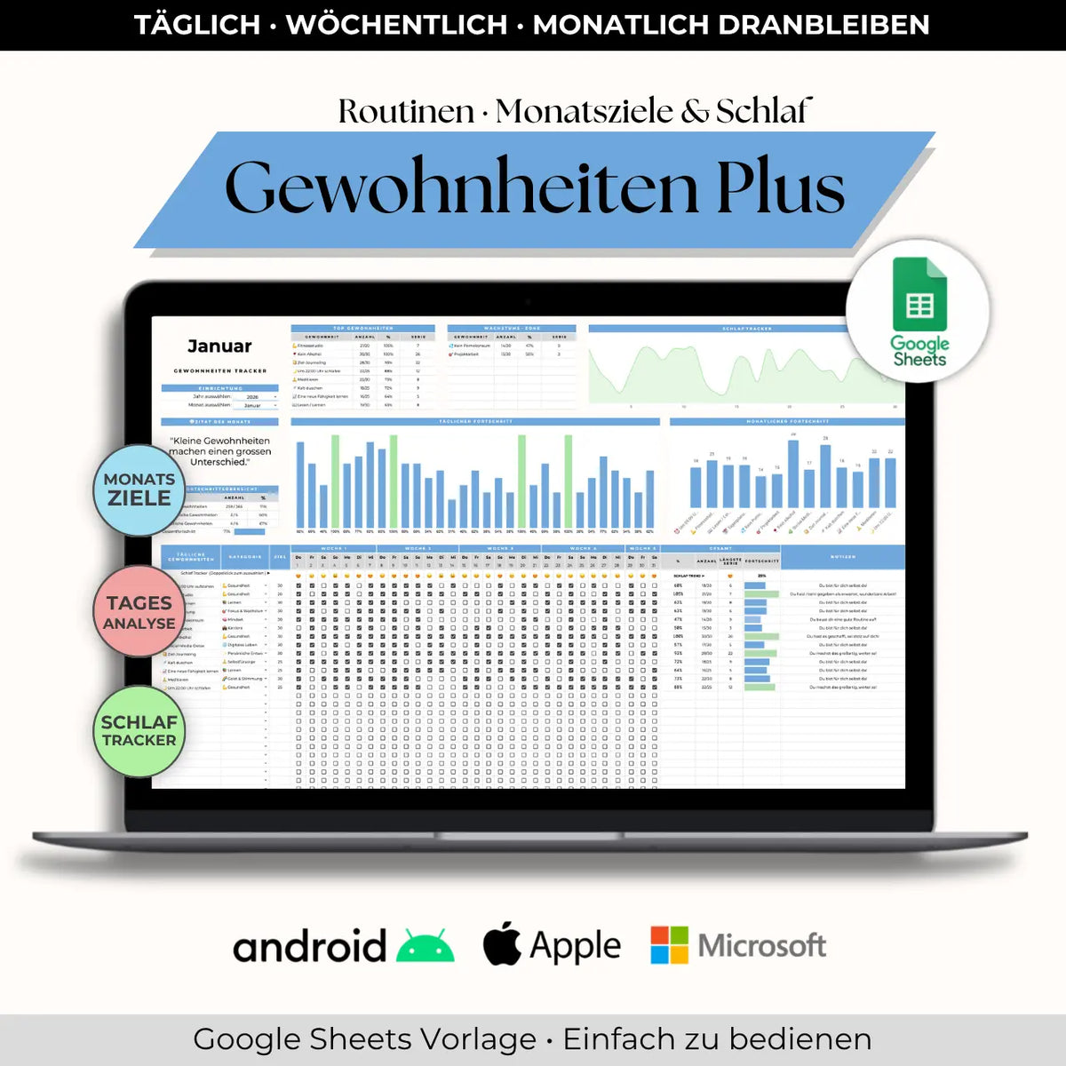 Gewohnheiten Tracker Plus